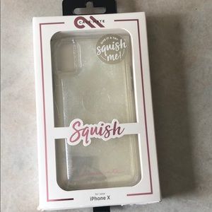 NEW casemate squish glitter case